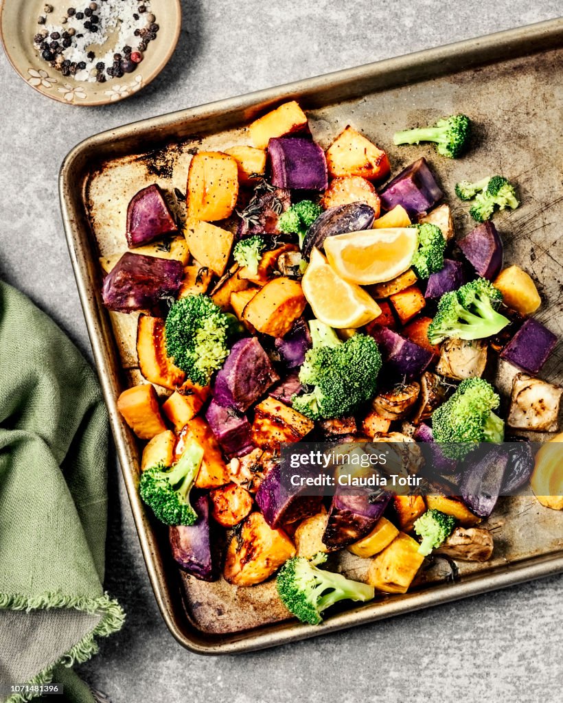 Roasted vegetables