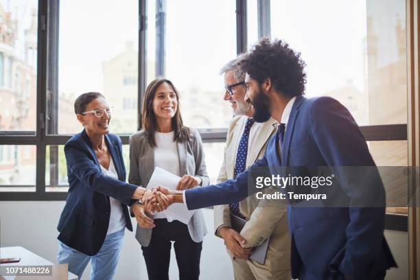 business-konzepte - handshake stock-fotos und bilder