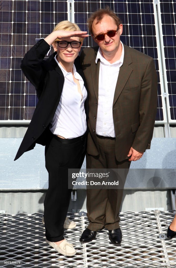 Cate Blanchett 'Switches- On' Rooftop Solar Panels