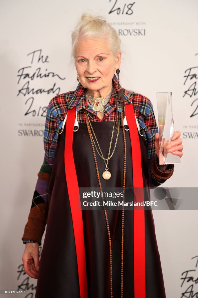 The Fashion Awards 2018 In Partnership With Swarovski - Winners Room