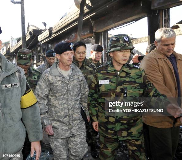 US General Walter Sharp , commander of the US Forces in Korea,... News ...