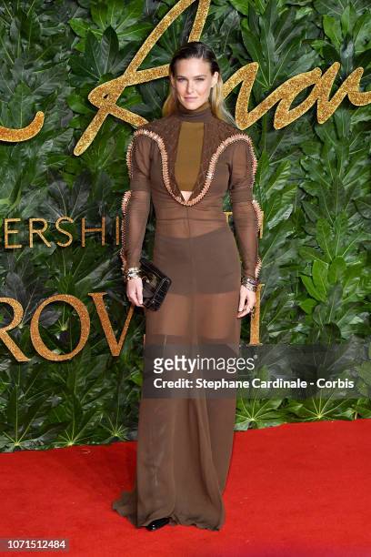 Bar Refaeli attends the Fashion Awards 2018 in partnership with Swarovski at Royal Albert Hall on December 10, 2018 in London, England.