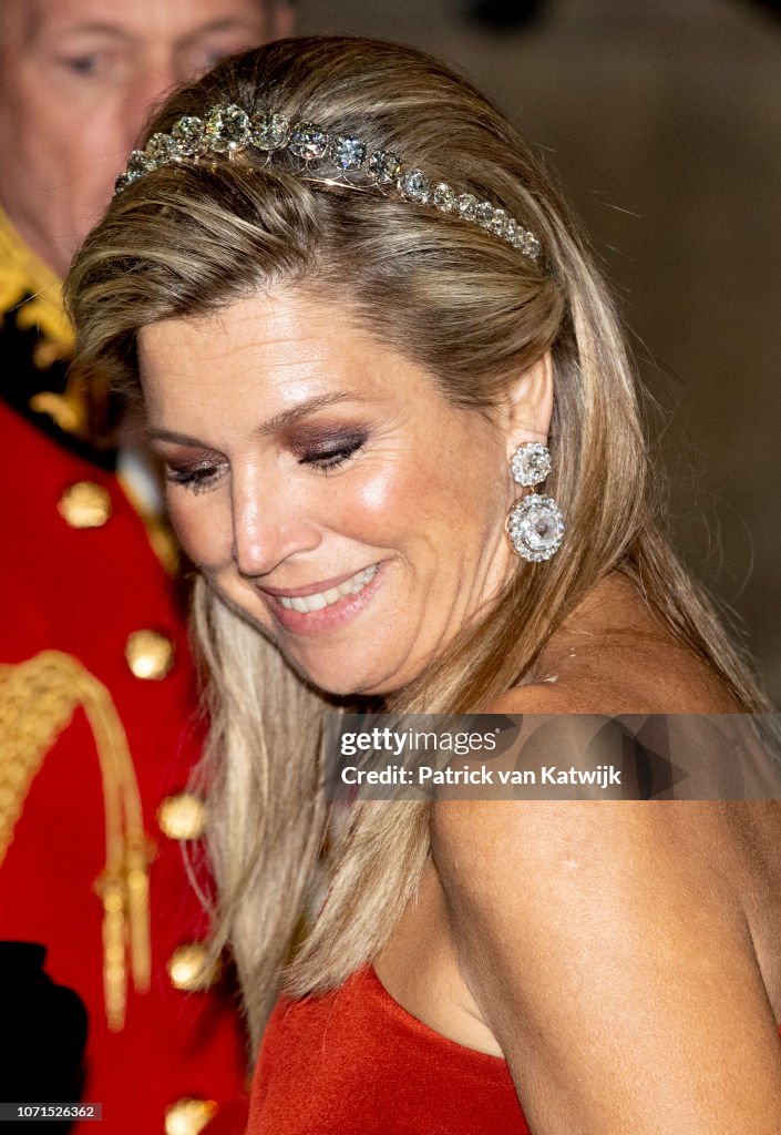 King Willem-Alexander Of The Netherlands And Queen Maxima Of The Netherlands Visit Cape Verde : Day One