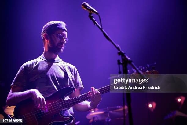 David Hartley of The War On Drugs performs live on stage during a concert at Verti Music Hall Berlin on December 10, 2018 in Berlin, Germany.