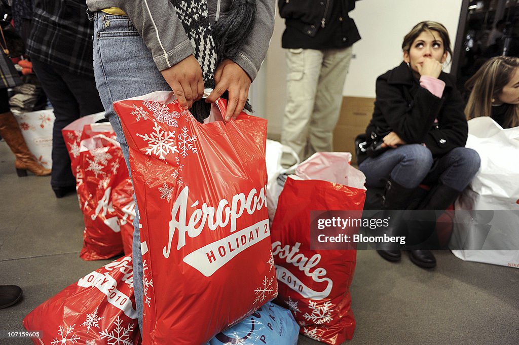 Black Friday Shoppers Chase Deals At Wal-Mart, Best Buy