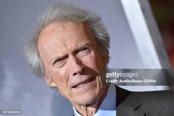 Clint Eastwood attends the Warner Bros. Pictures world premiere of 'The Mule' at Regency Village Theatre on December 10, 2018 in Westwood, California.