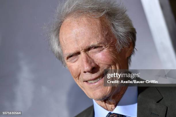 Clint Eastwood attends the Warner Bros. Pictures world premiere of 'The Mule' at Regency Village Theatre on December 10, 2018 in Westwood, California.