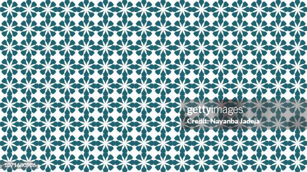 ilustrações de stock, clip art, desenhos animados e ícones de moroccan seamless pattern vector - enfeite