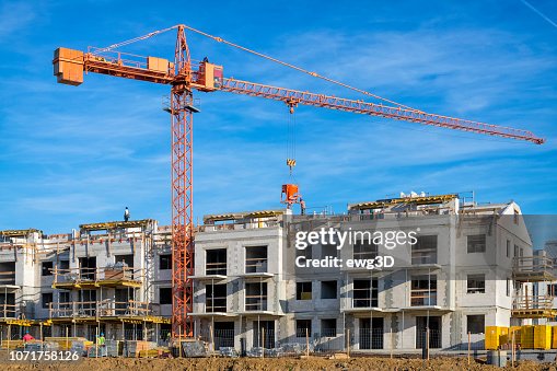 Nuevo complejo de edificios en construcción Nuevo complejo de edificios en construcción