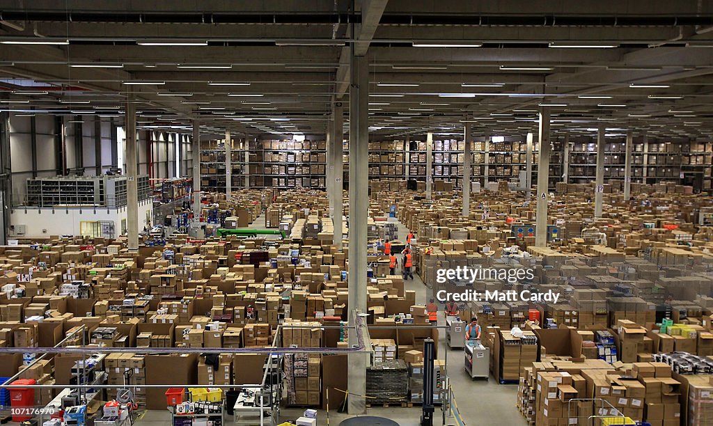 Amazon Warehouse Employees Prepare For Their Busiest Time Of Year