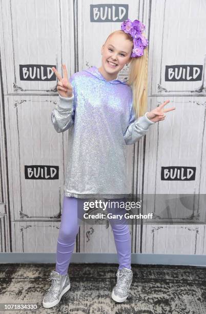 Nickelodeon star JoJo Siwa visits Build Series to discuss her upcoming 'D.R.E.A.M. The Tour' at Build Studio on December 11, 2018 in New York City.