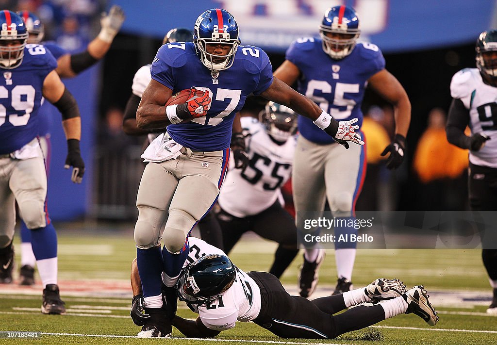 Jacksonville Jaguars vs  New York Giants