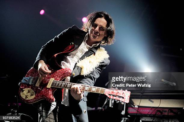 Steve Hogarth of Marillion performs on stage at the Grugahalle on November 28, 2010 in Essen, Germany.