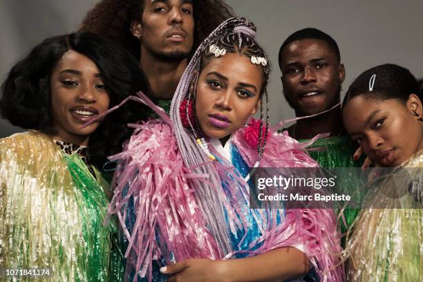 Rapper Sho Madjozi is photographed on August 25, 2018 at AfroPunk in Brooklyn, New York.