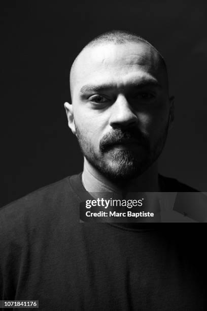 Actor Jesse Williams is photographed on August 25, 2018 at AfroPunk in Brooklyn, New York.