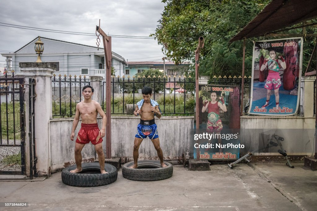 Traditional Martial Art School In Laos