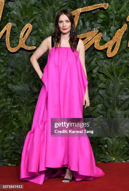 Roksanda Ilincic arrives at The Fashion Awards 2018 In Partnership With Swarovski at Royal Albert Hall on December 10, 2018 in London, England.