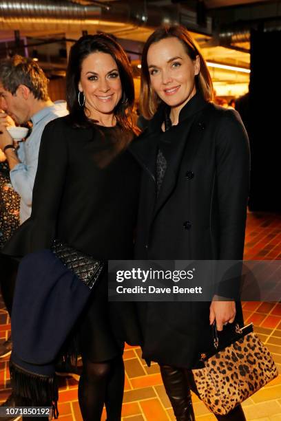Courteney Monroe and Victoria Pendleton attend the National Geographic Documentary Films London Premiere of Free Solo Party at BFI Southbank on...