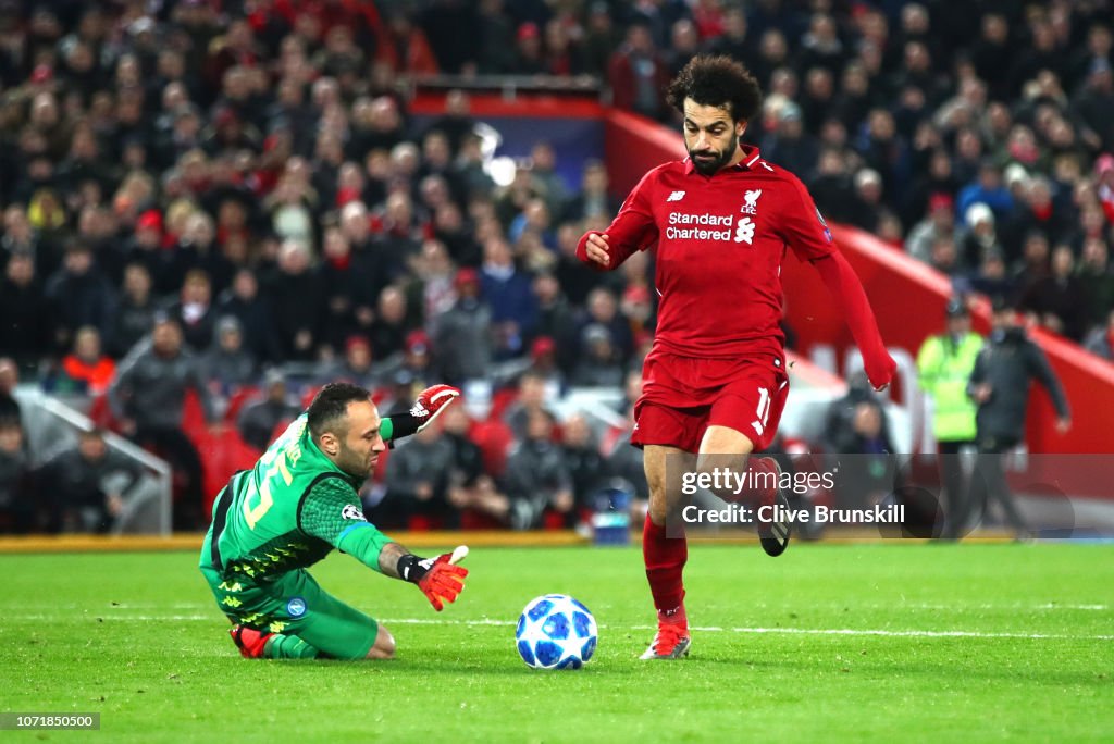 Liverpool v SSC Napoli - UEFA Champions League Group C