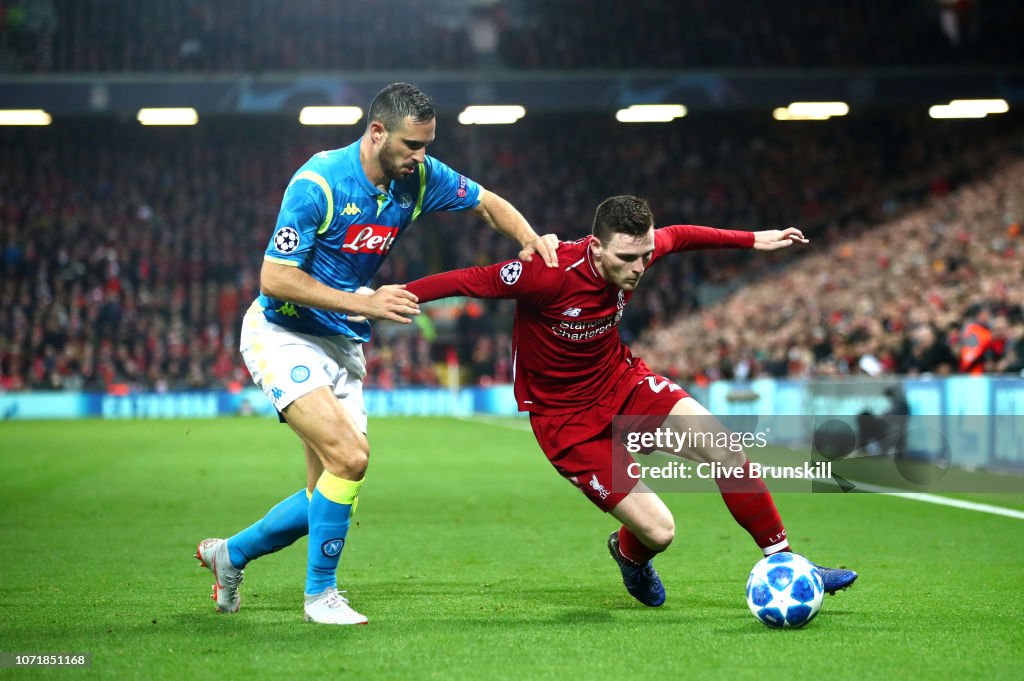 Liverpool v SSC Napoli - UEFA Champions League Group C