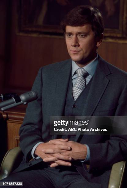 Andrew Prine appearing in the Walt Disney Television via Getty Images tv movie 'Along Came a Spider', February 2, 1970.