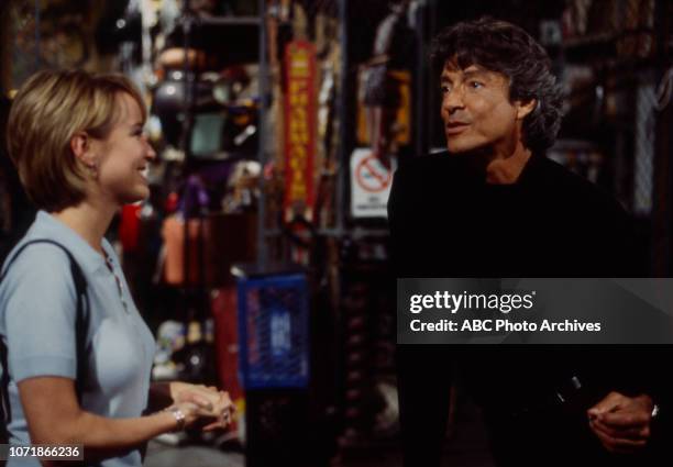 Melissa Dye, Tommy Tune appearing on the Disney General Entertainment Content via Getty Images soap 'The City'.