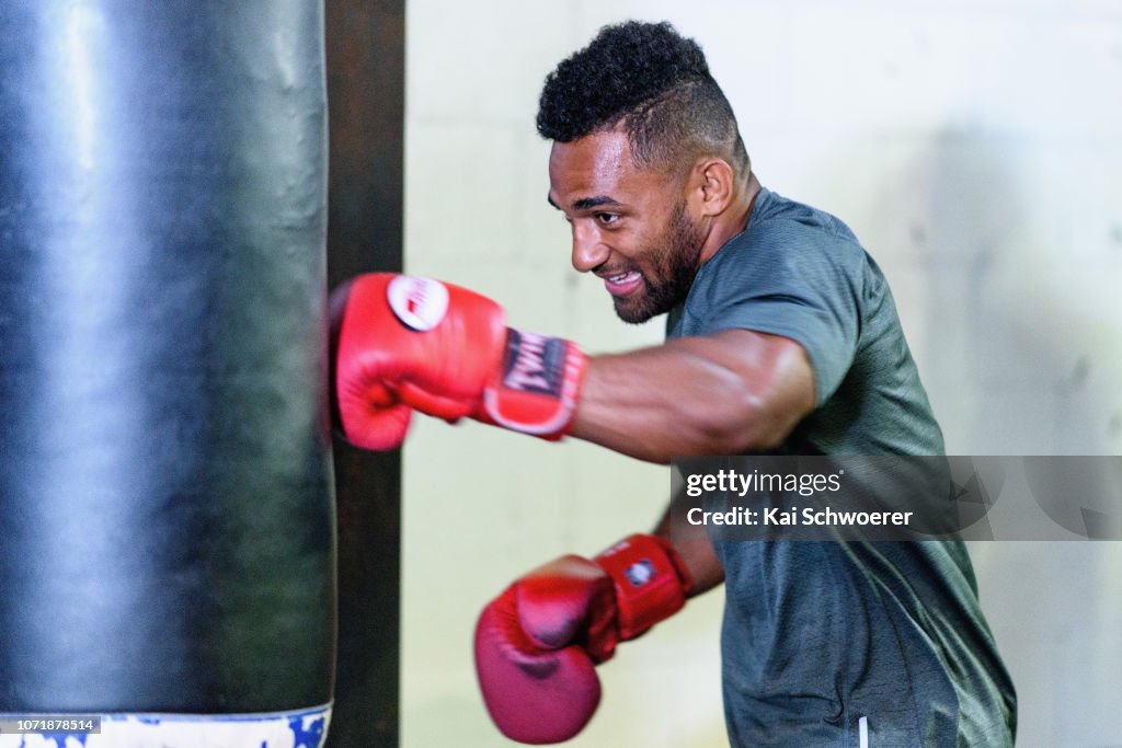 Crusaders Join Joseph Parker In Boxing Session