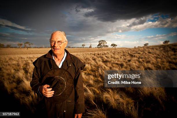 sandy hone at his farm - farmer australia stock pictures, royalty-free photos & images