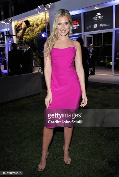 Kristine Leahy attends Sports Illustrated 2018 Sportsperson of the ...