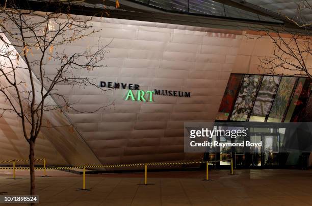 Denver Art Museum in Denver, Colorado on November 14, 2018.