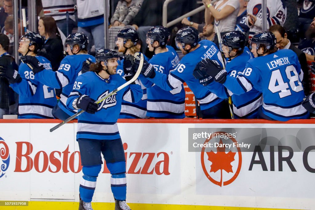 Chicago Blackhawks v Winnipeg Jets