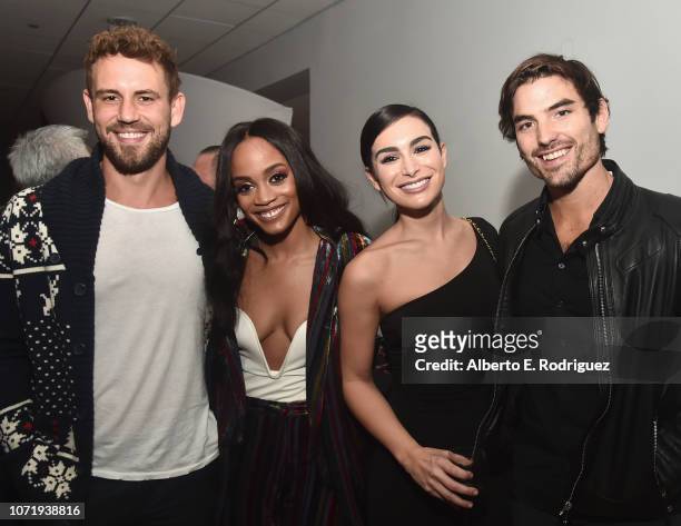 Nick Viall, Rachel Lindsay, Ashley Iaconetti and Jared Haibon attend WE tv celebrates the return of "Love After Lockup" with panel, "Real Love:...
