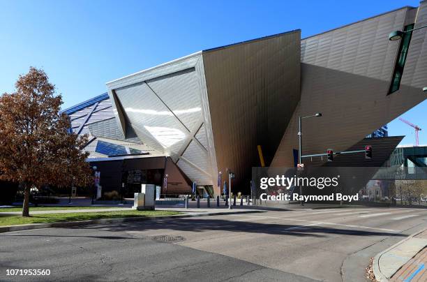 Architect Daniel Libeskind's Denver Art Museum in Denver, Colorado on November 15, 2018. MANDATORY MENTION OF THE ARTIST UPON PUBLICATION -...
