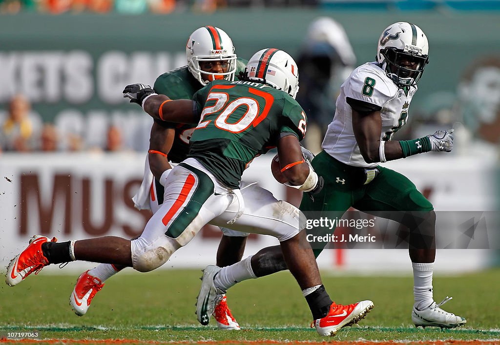 South Florida v Miami