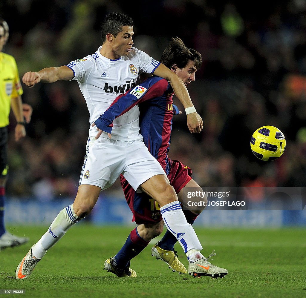 Barcelona's Argentinian forward Lionel M