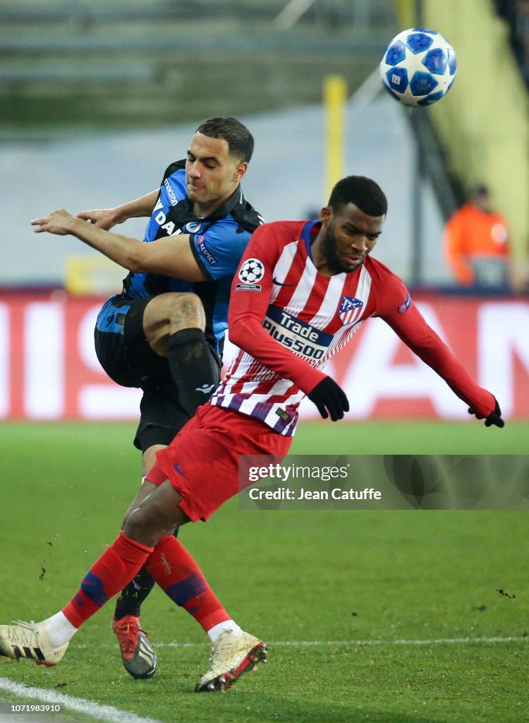 Club Brugge v Club Atletico de Madrid - UEFA Champions League Group A