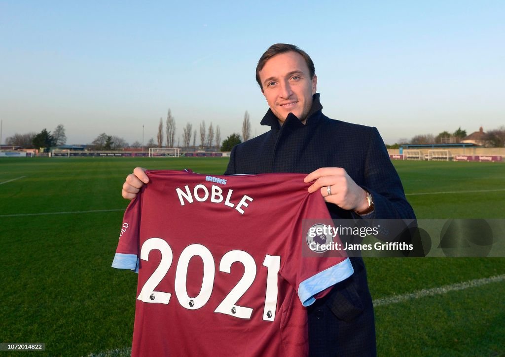 Mark Noble of West Ham United Signs Contract Extension