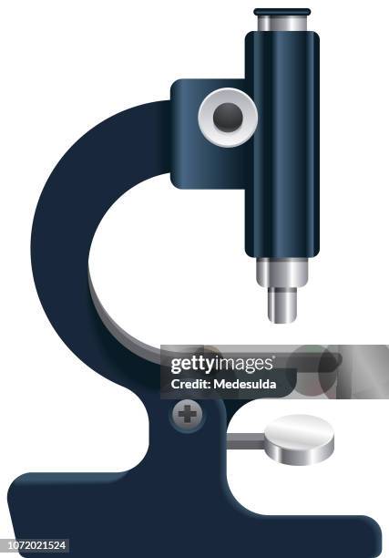 Microscope Cd R 4,217 Blueprint Science Vector Microscope High Res Illustrations ...