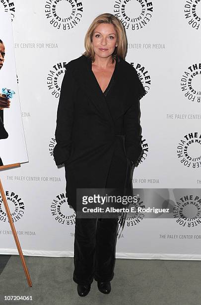 Actress Sheryl Lee arrives to The Paley Center For Media's presentation of a "Psych" And "Twin Peaks" Reunion on November 29, 2010 in Beverly Hills,...