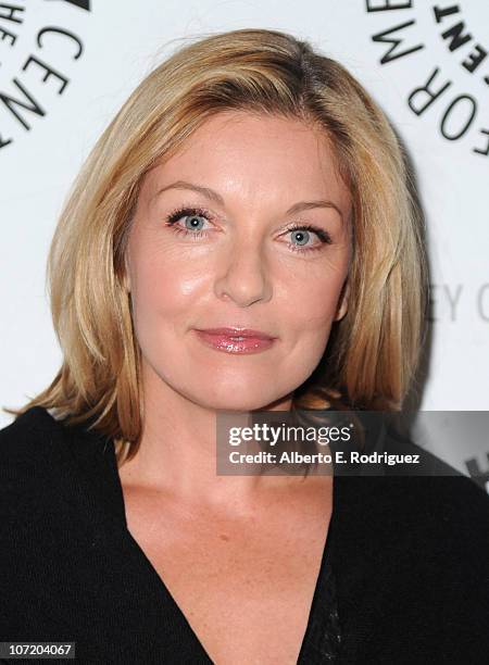 Actress Sheryl Lee arrives to The Paley Center For Media's presentation of a "Psych" And "Twin Peaks" Reunion on November 29, 2010 in Beverly Hills,...