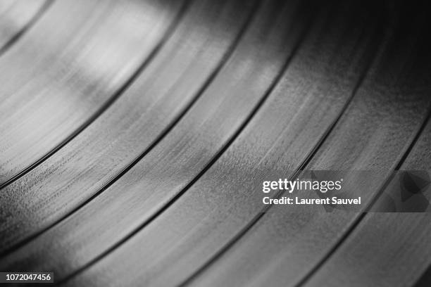 Musical Record Extreme Close Up Vinyl Records Photos and Premium High Res Pictures ...