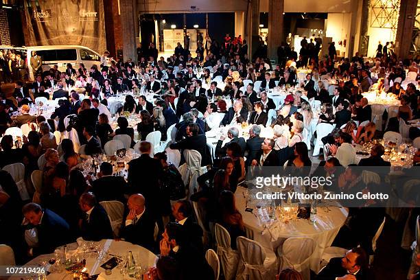Atmosphere during the Fondazione Stefano Borgonovo Charity Event held at Spazio Antologico on November 30, 2010 in Milan, Italy.