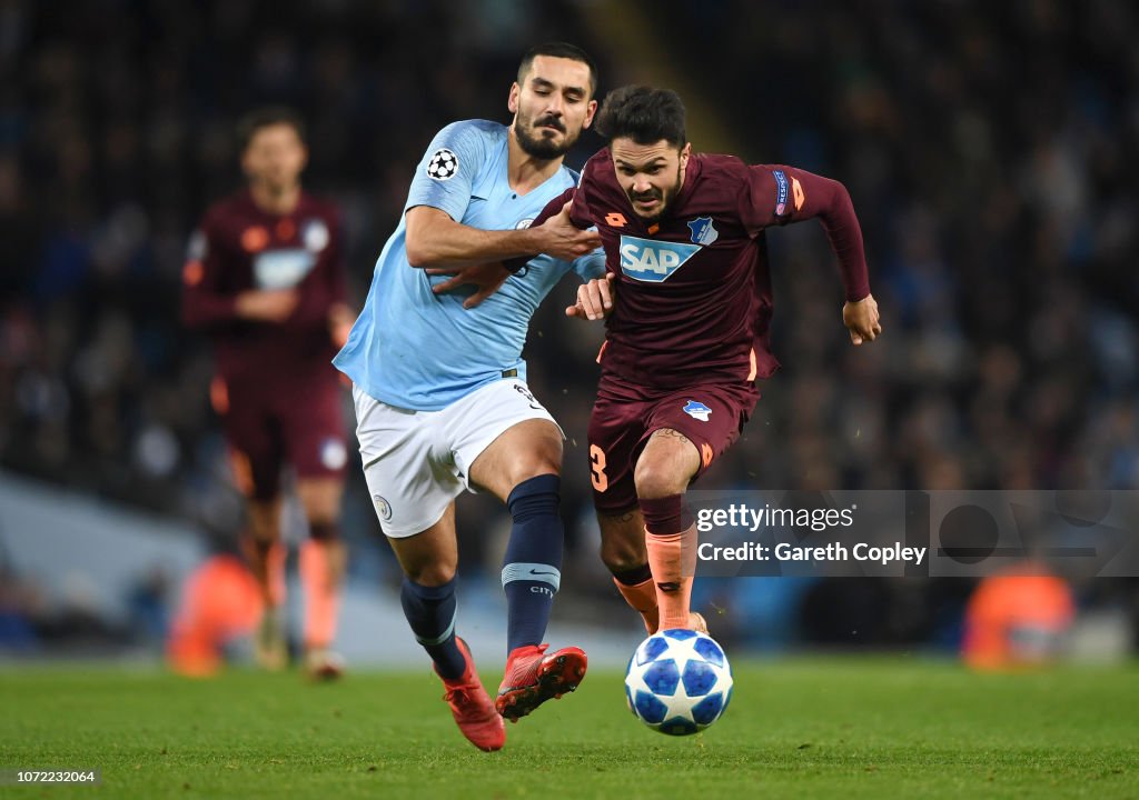 Manchester City v TSG 1899 Hoffenheim - UEFA Champions League Group F