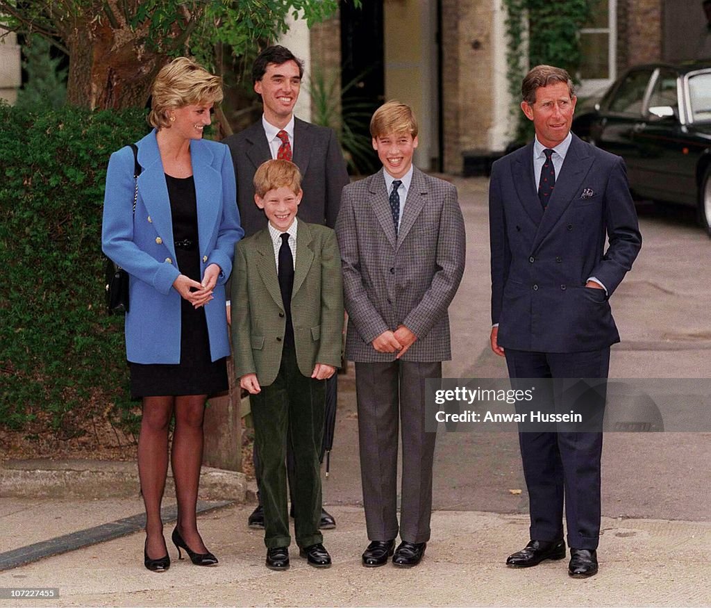 Prince William's First Day At Eton