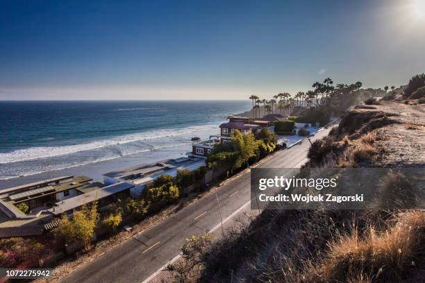 malibu - pacific coast 1 - malibu home stock pictures, royalty-free photos & images