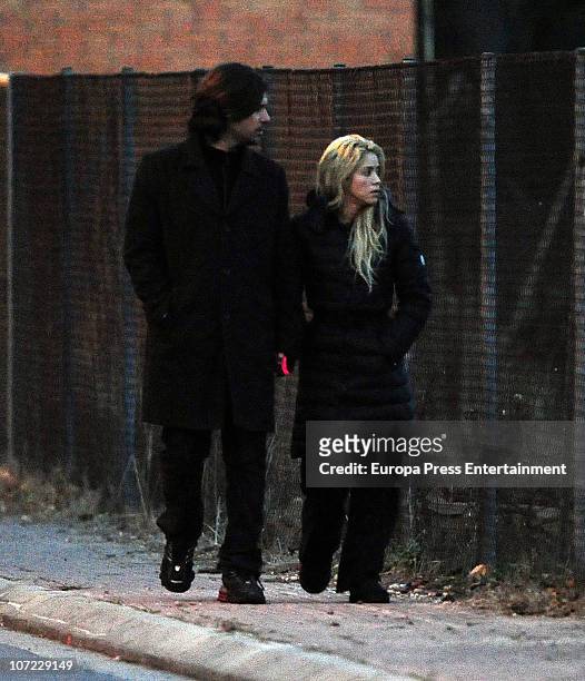 Singer Shakira and Antonio De La Rua are seen sighting on November 25, 2010 in Barcelona, Spain.
