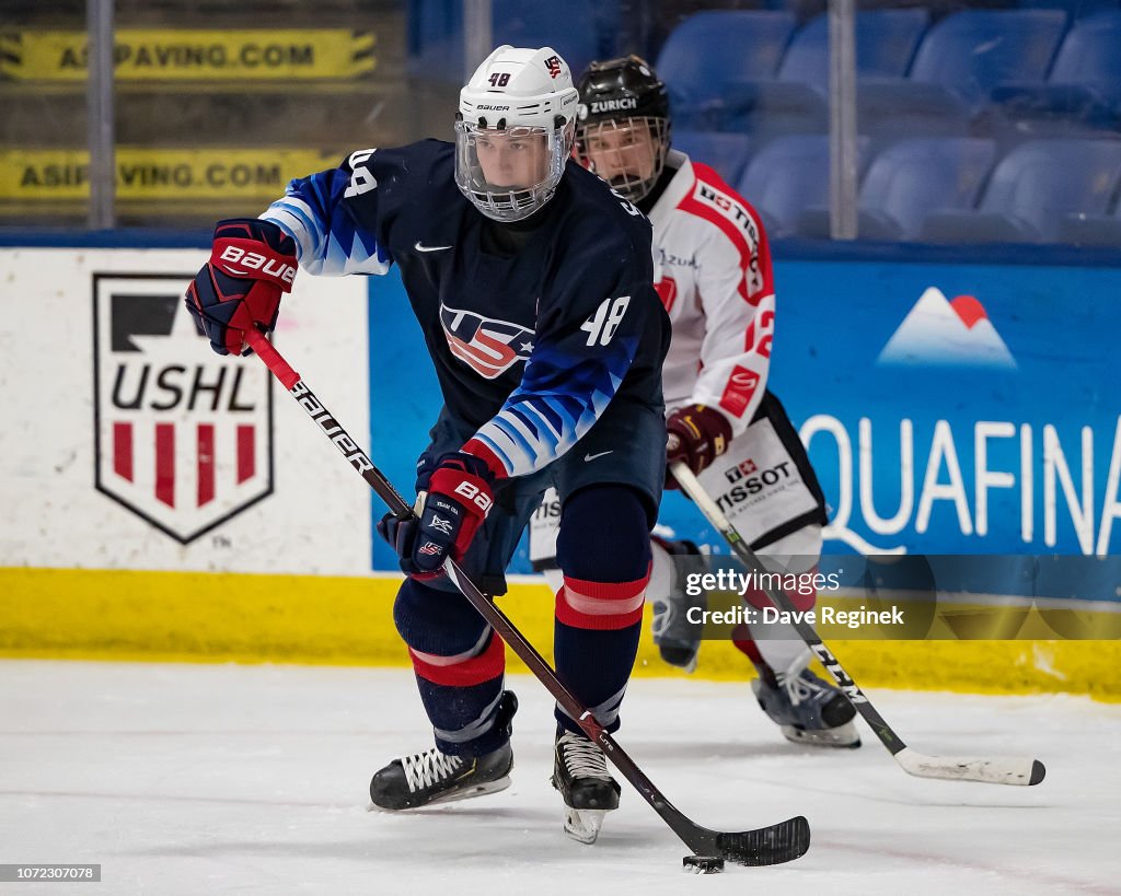 2018 Under-17 Four Nations Tournament - USA vs Switzerland