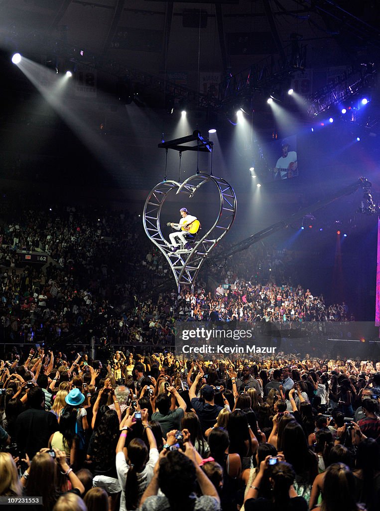 Justin Bieber "My World" Tour At Madison Square Garden