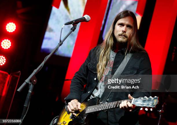 Lukas Nelson performs onstage at the TIME Person Of The Year Celebration at Capitale on December 12, 2018 in New York City.