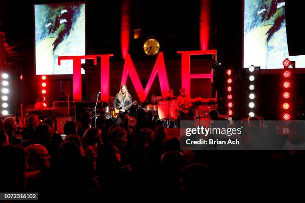 Lukas Nelson performs onstage at the TIME Person Of The Year Celebration at Capitale on December 12, 2018 in New York City.